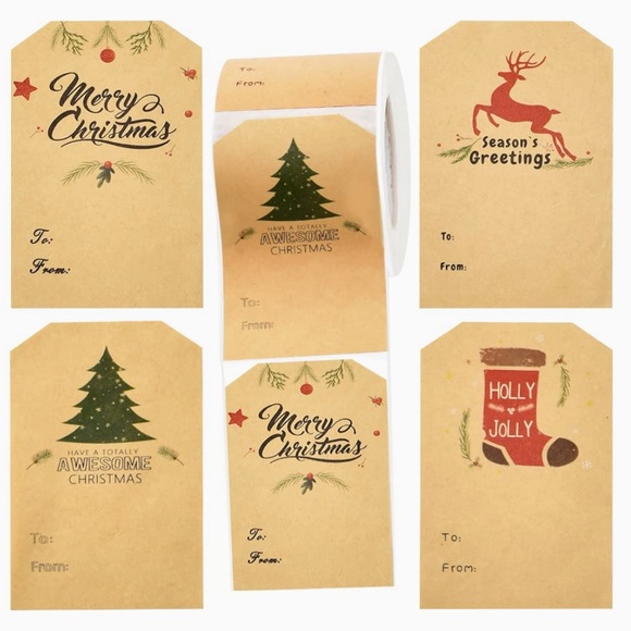 CHRISTMAS STICKERS - Picture 1 of 5